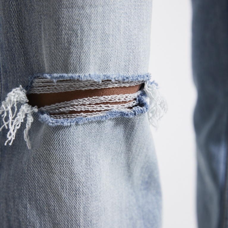 Low waist bootcut jeans "Low Boot" Light heavy worn